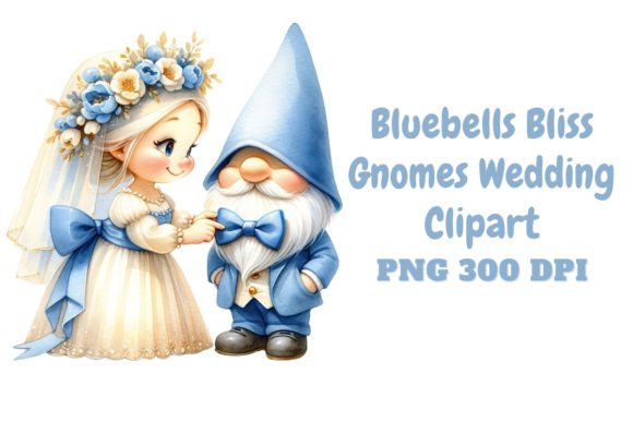 Bluebells Bliss Gnomes Wedding Clipart: A Designer's Guide