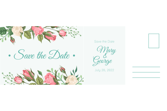 Elegant Pink Rose Wedding Postcard: A Designer's Guide