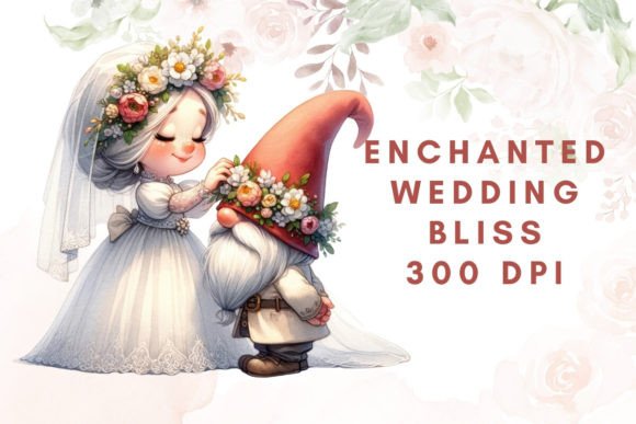 Enchanted Wedding Bliss Sublimation: A Whimsical Touch for Your Designs