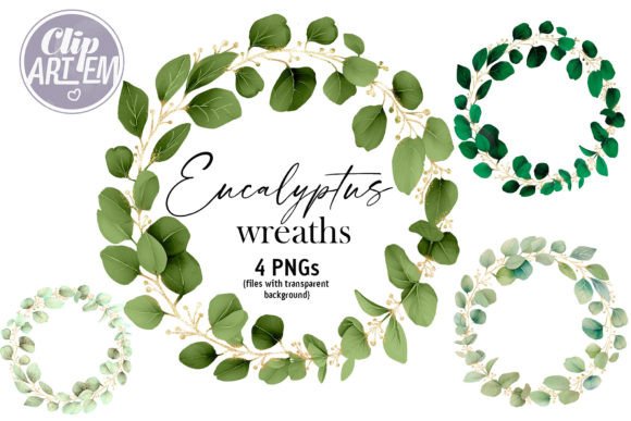 Eucalyptus Wreath 4 PNG Wedding Clip Art: A Designer's Guide