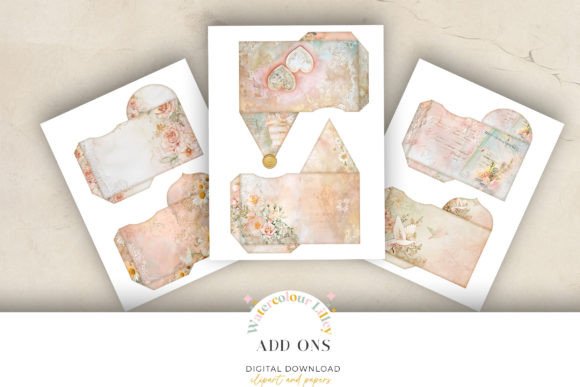 The Art of Tangible Memories: Wedding Junk Journal Envelopes