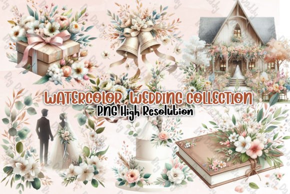 Watercolor Wedding Collection: A Complete Design Asset Guide