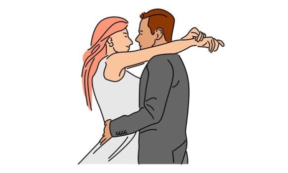 Wedding Couple: A Line Art Font for Romantic Branding