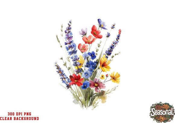 Wedding Floral Watercolor Set: A Fresh Take on Spring Design